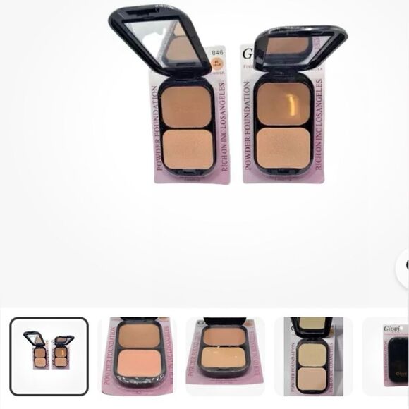 🛍️ 1 Giovi U.S.A. Powder Foundation with Mirror New Sealed Select Your Shade 🔥 - Picture 3 of 12